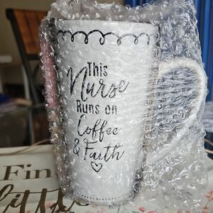 White Nurse Coffee Mug
